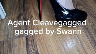 Detective Cleaved tied and gagged by Swann