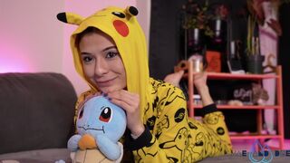 Squirtle Is No Match For Mae Rainz And Get's Destroyed In Her Squirt!!! - OILED AND DRIPPING!!!!